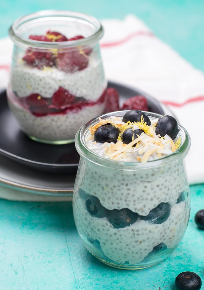 This Keto Lemon Chia Pudding is packed with fat, fiber and protein with only 5 net carbs. You will love this filling breakfast that tastes just like dessert!