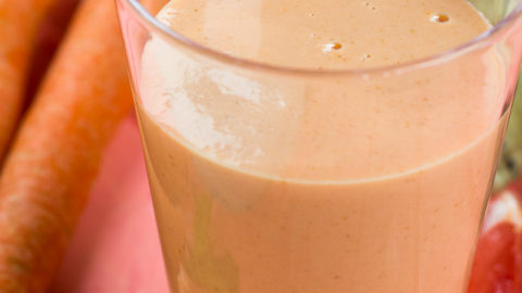 Healthy Grapefruit Ginger Detox Smoothie