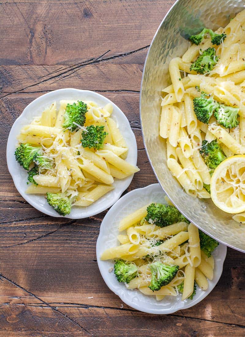 Broccoli Pasta With Lemon - It Starts With Good Food