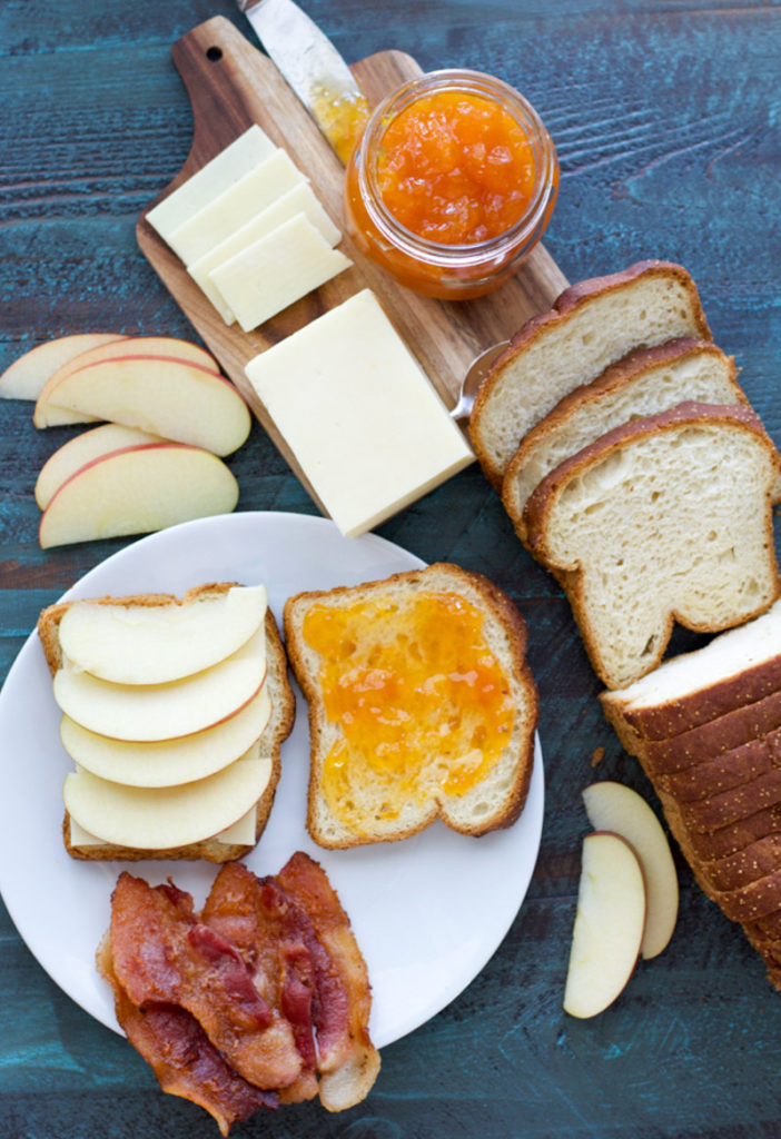 This Apple Bacon Cheddar Panini is sweet, salty and absolutely scrumptious! This combination will have you coming back for seconds.