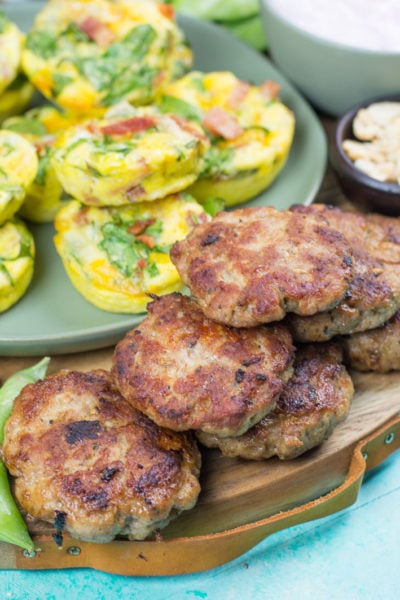 Homemade Breakfast Sausage is super easy to make and a house staple! This sugar-free recipe is Keto, Paleo, and Whole30 friendly.