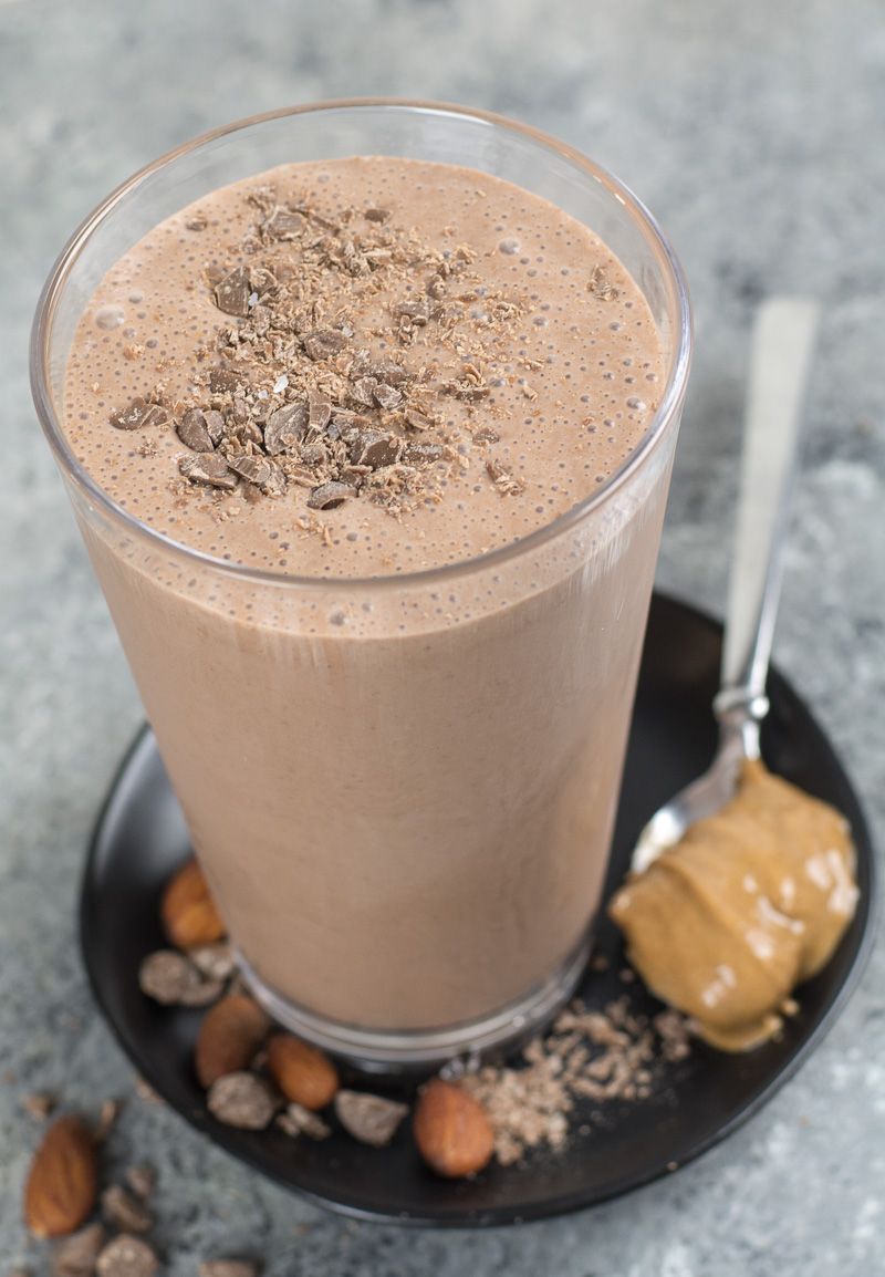 Almond Butter Smoothie - It Starts With Good Food