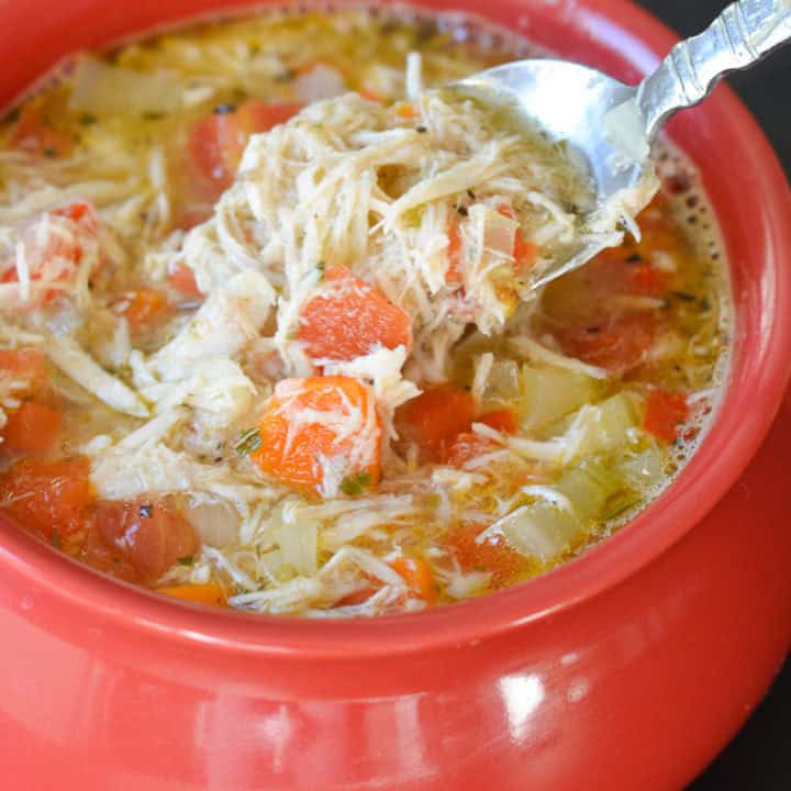 Easy Keto Chicken Soup - It Starts With Good Food
