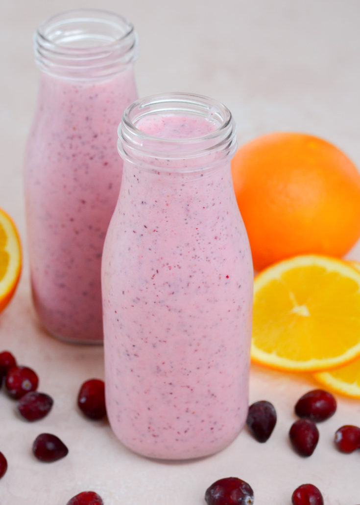 Healthy Berry Orange Smoothie - It Starts With Good Food