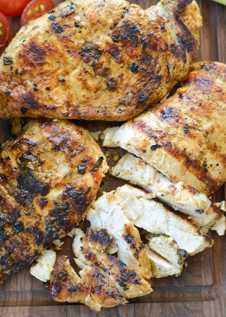 Try this delicious, gluten-free Easy Jalapeño Lime Marinade on all types of meats and vegetables! This versatile marinade can spice up your dishes without adding a ton of work, time, or preservatives!