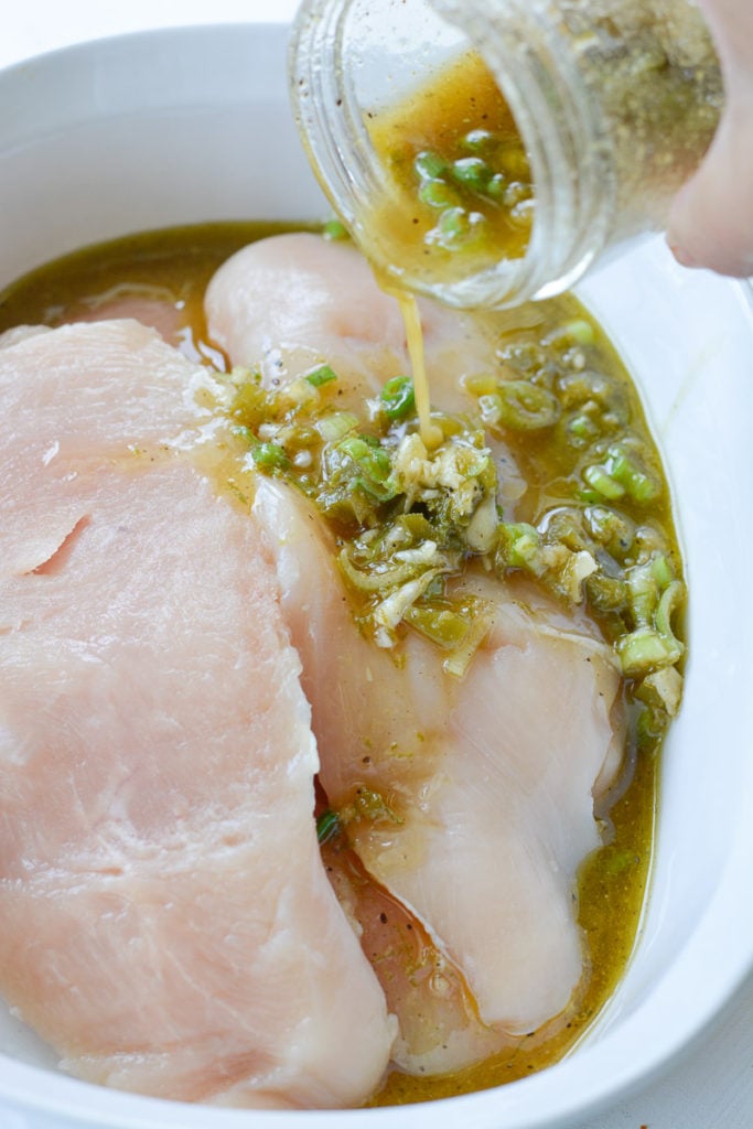 Easy Jalapeño Lime Marinade on Chicken
