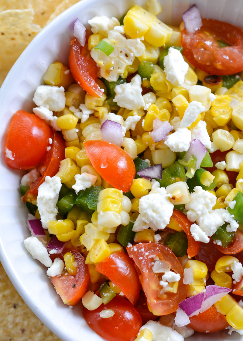 Sweet Corn Salsa - It Starts With Good Food