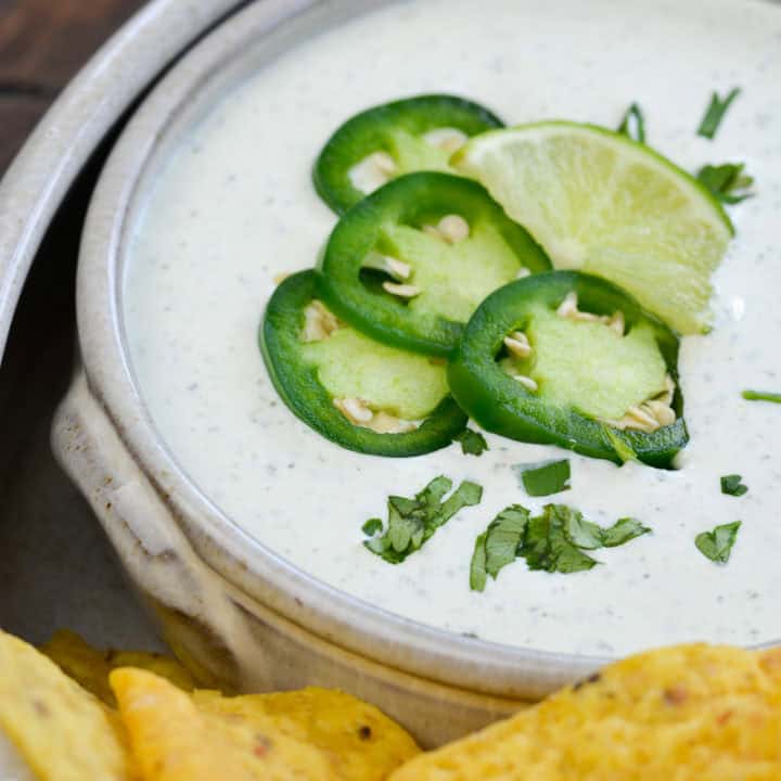 Chuy's Jalapeño Ranch (easy copycat recipe!) - It Starts With Good Food