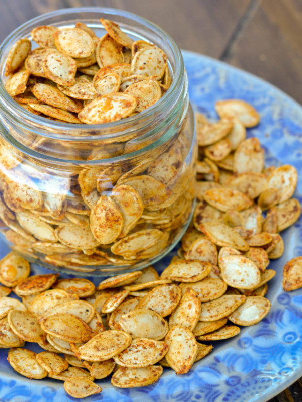 Are you wondering what to do with the seeds from your Halloween porch display? Learn how to roast pumpkin seeds for a healthy, savory snack!