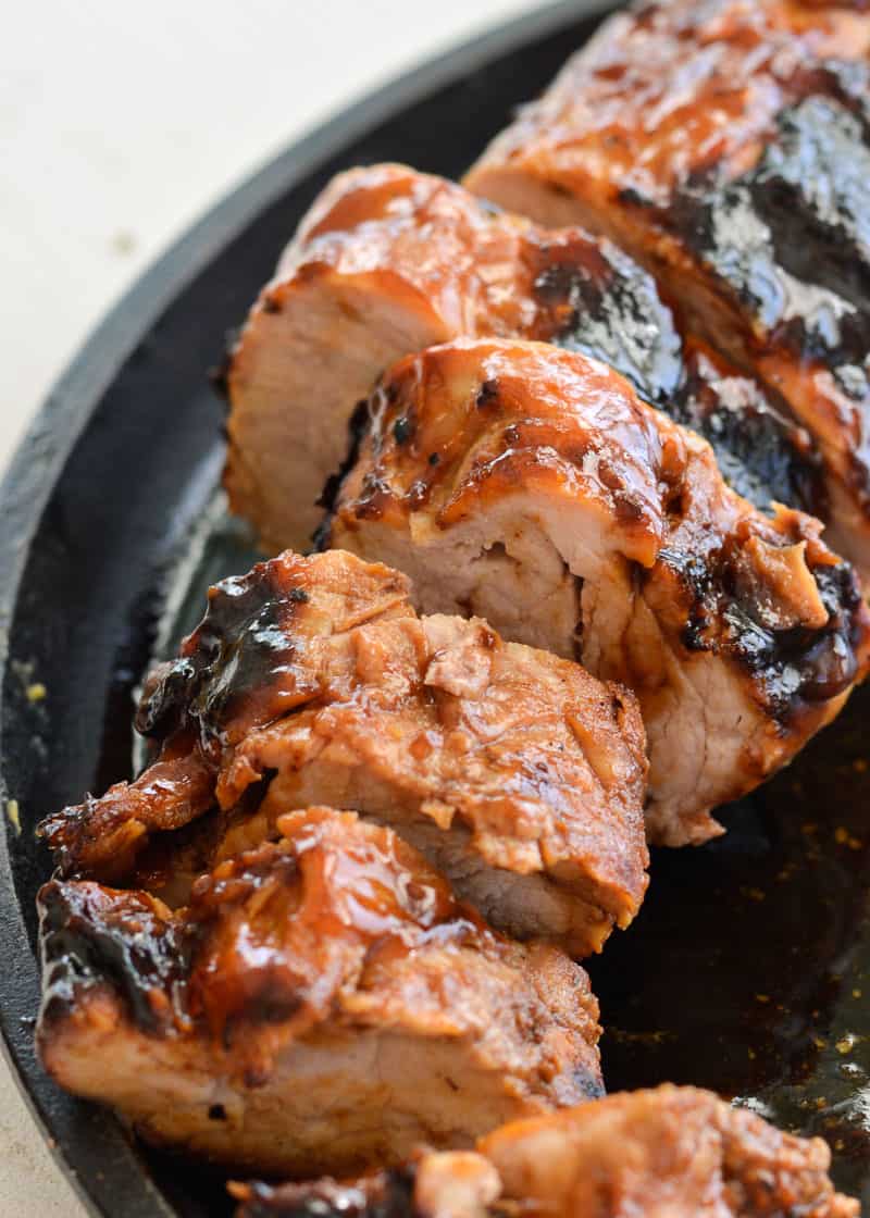 This keto friendly Grilled Pork Tenderloin requires a few basic ingredients and just 25 minutes of cooking time!