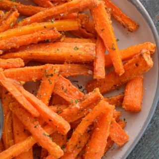 Try these Air Fryer Carrots for a healthy side dish ready in about 10 minutes!