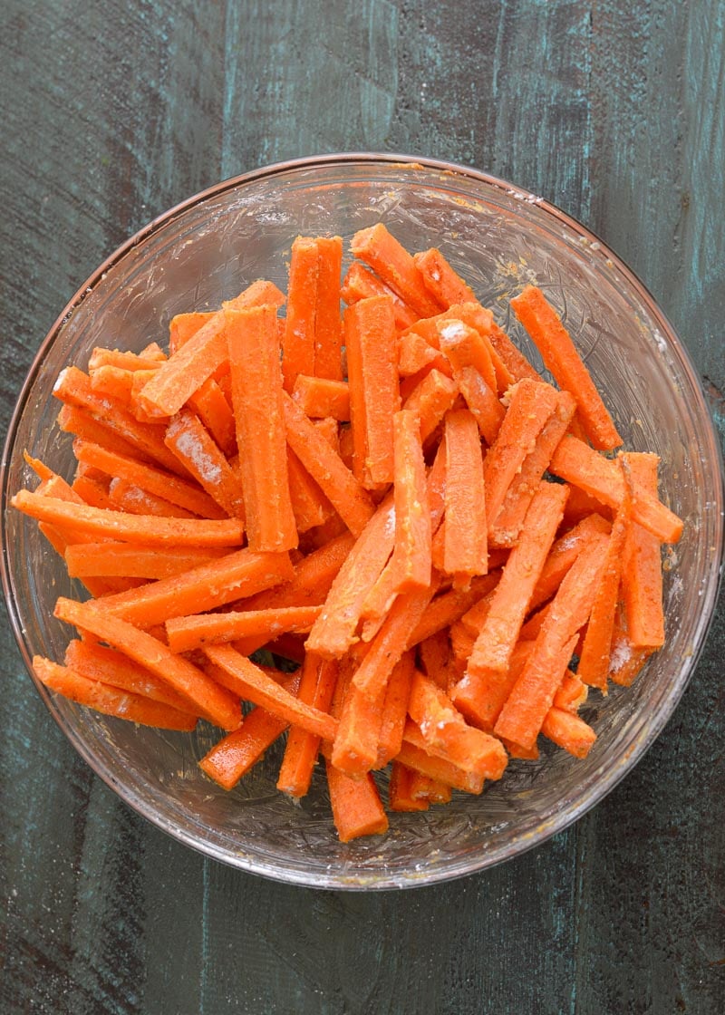 Try these Air Fryer Carrots for a healthy side dish ready in about 10 minutes! 