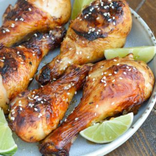 These amazing Air Fryer Chicken Legs with an easy marinade recipe require just 15 minutes of cooking for a juicy, flavorful keto meal!