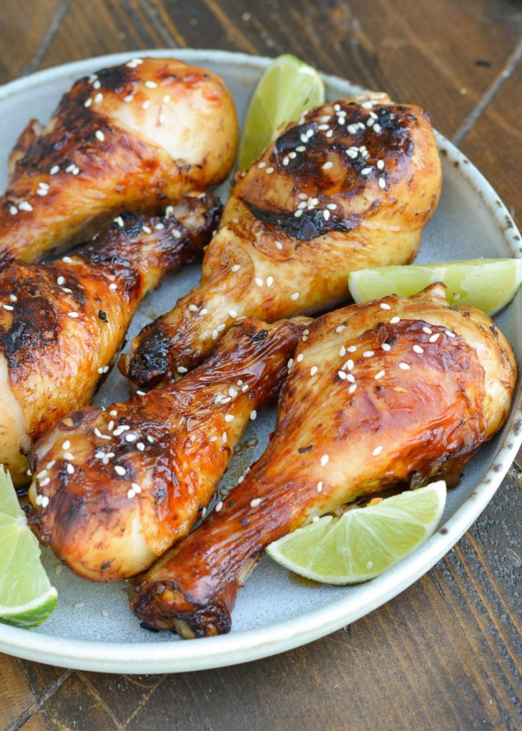 These amazing Air Fryer Chicken Legs with an easy marinade recipe require just 15 minutes of cooking for a juicy, flavorful keto meal!