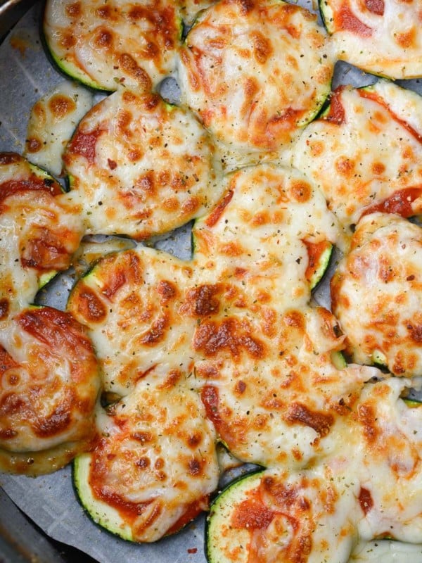 These Air Fryer Zucchini Pizza Bites are low carb, keto-friendly and require just 6 minutes of cook time!