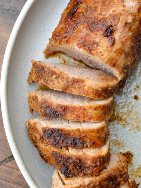 This is the BEST Air Fryer Pork Tenderloin recipe! Cooks in just 15 minutes, this is perfect for an easy low-carb, keto friendly weeknight dinner.