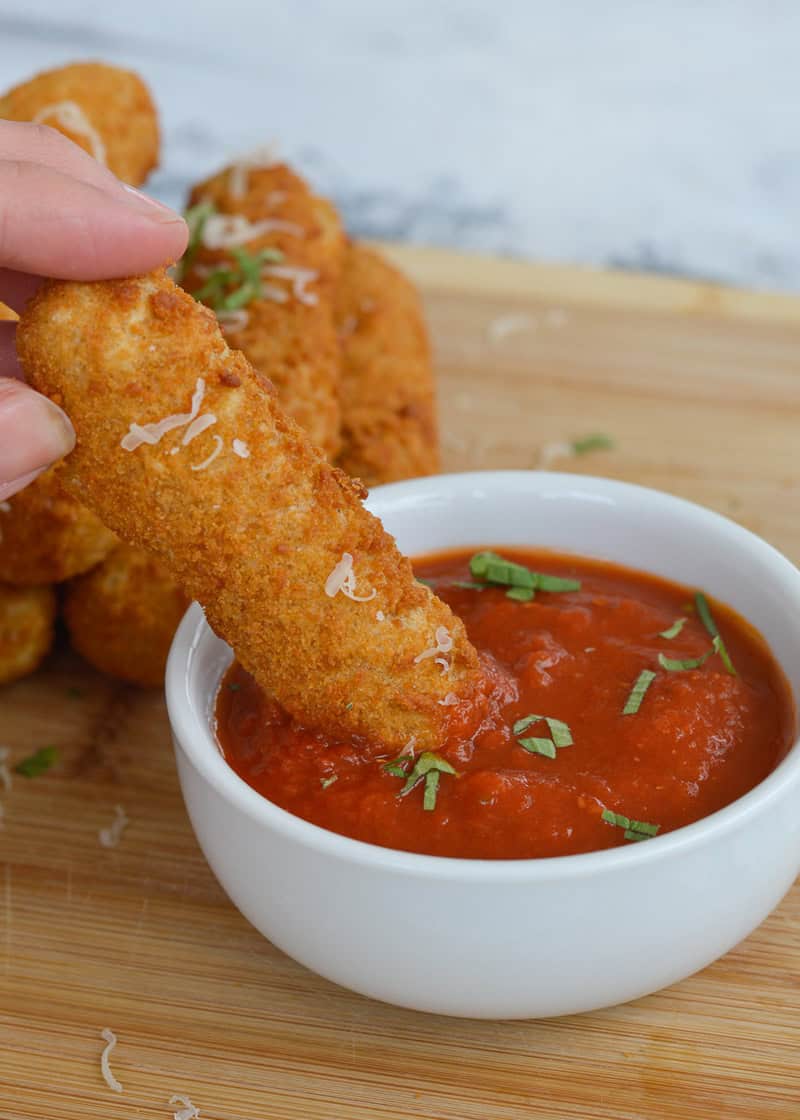 Air Fryer Mozzarella Sticks It Starts With Good Food