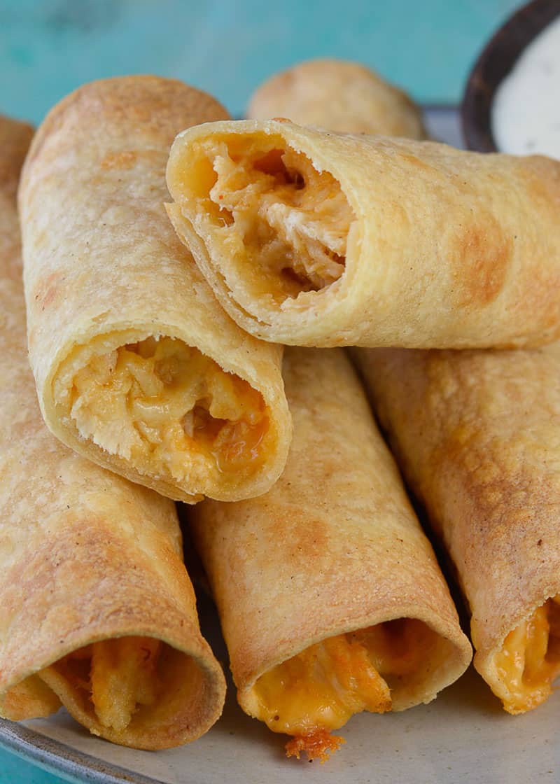 Chicken Taquitos (air fryer or oven) It Starts With Good Food