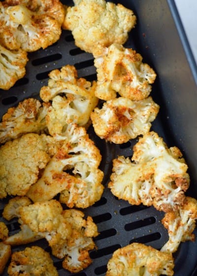 Air Fryer Parmesan Cauliflower - It Starts With Good Food