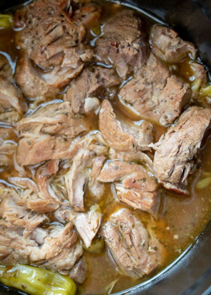 Learn exactly how to cook the perfect juicy, tender Pork Sirloin Roast! This easy pork recipe works in a dutch oven, Instant Pot or slow cooker! 