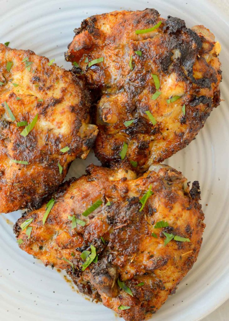 Cajun Air Fryer Chicken Thighs It Starts With Good Food