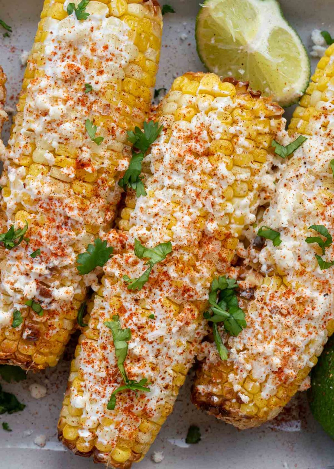 Mexican Street Corn (Air Fryer!) - It Starts With Good Food