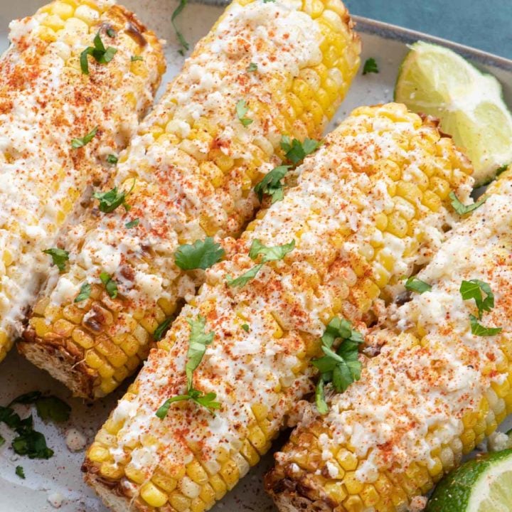 Mexican Street Corn (Air Fryer!) - It Starts With Good Food