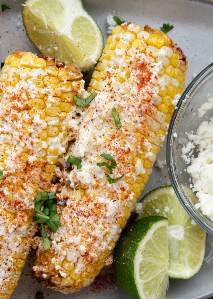 Mexican Street Corn (Air Fryer!) - It Starts With Good Food