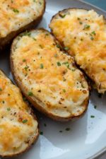 Air Fryer Twice Baked Potatoes - It Starts With Good Food