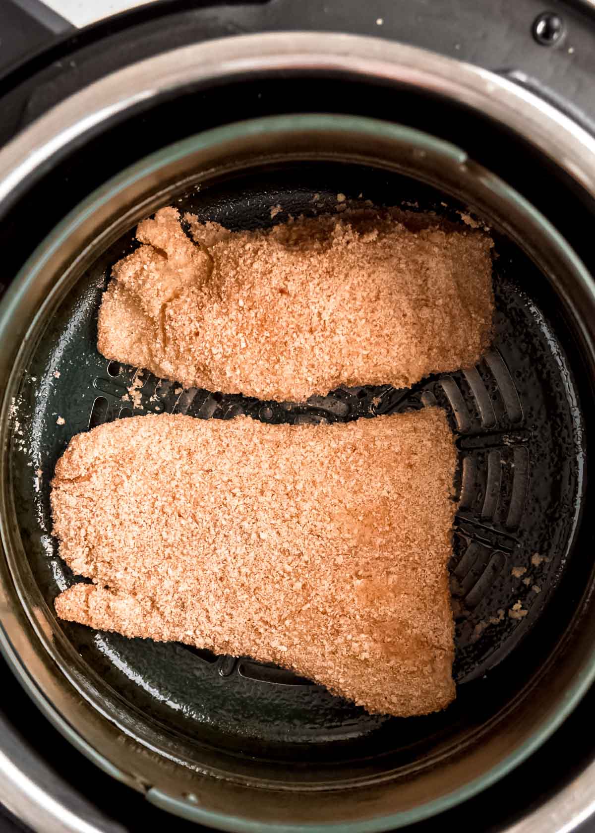 battered fish in air fryer