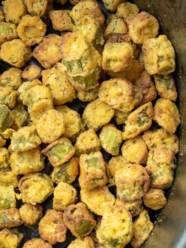 breaded okra in airfryer