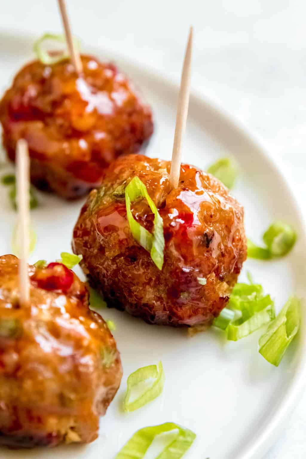Air Fryer Asian Meatballs It Starts With Good Food