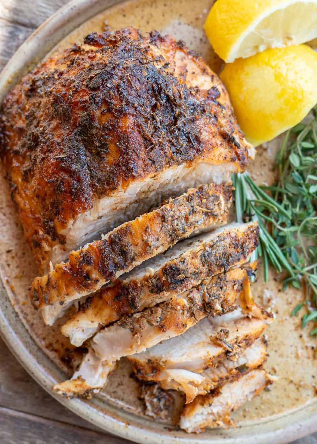 Air Fryer Boneless Turkey Breast - It Starts With Good Food