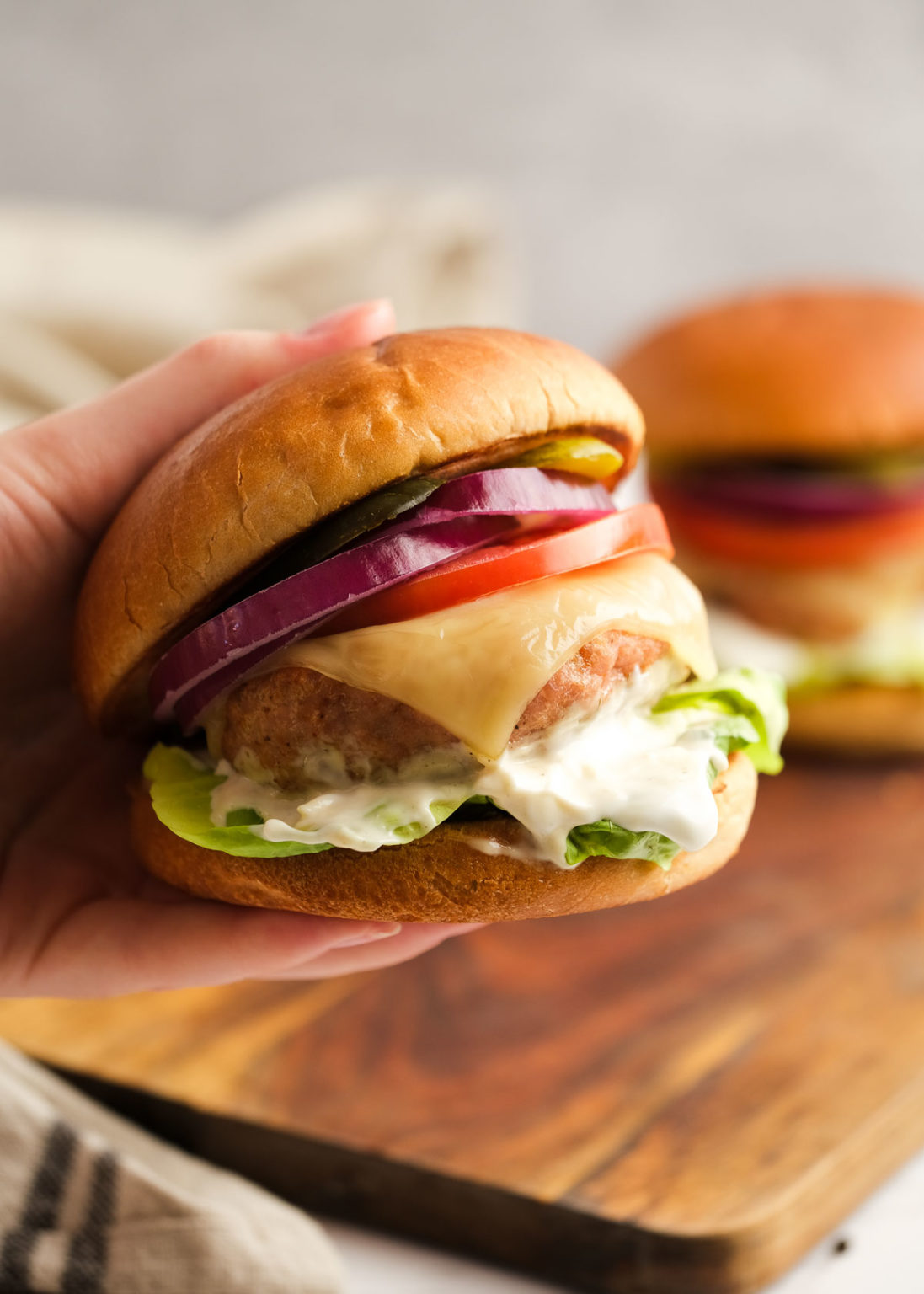 The BEST Air Fryer Turkey Burgers - It Starts With Good Food