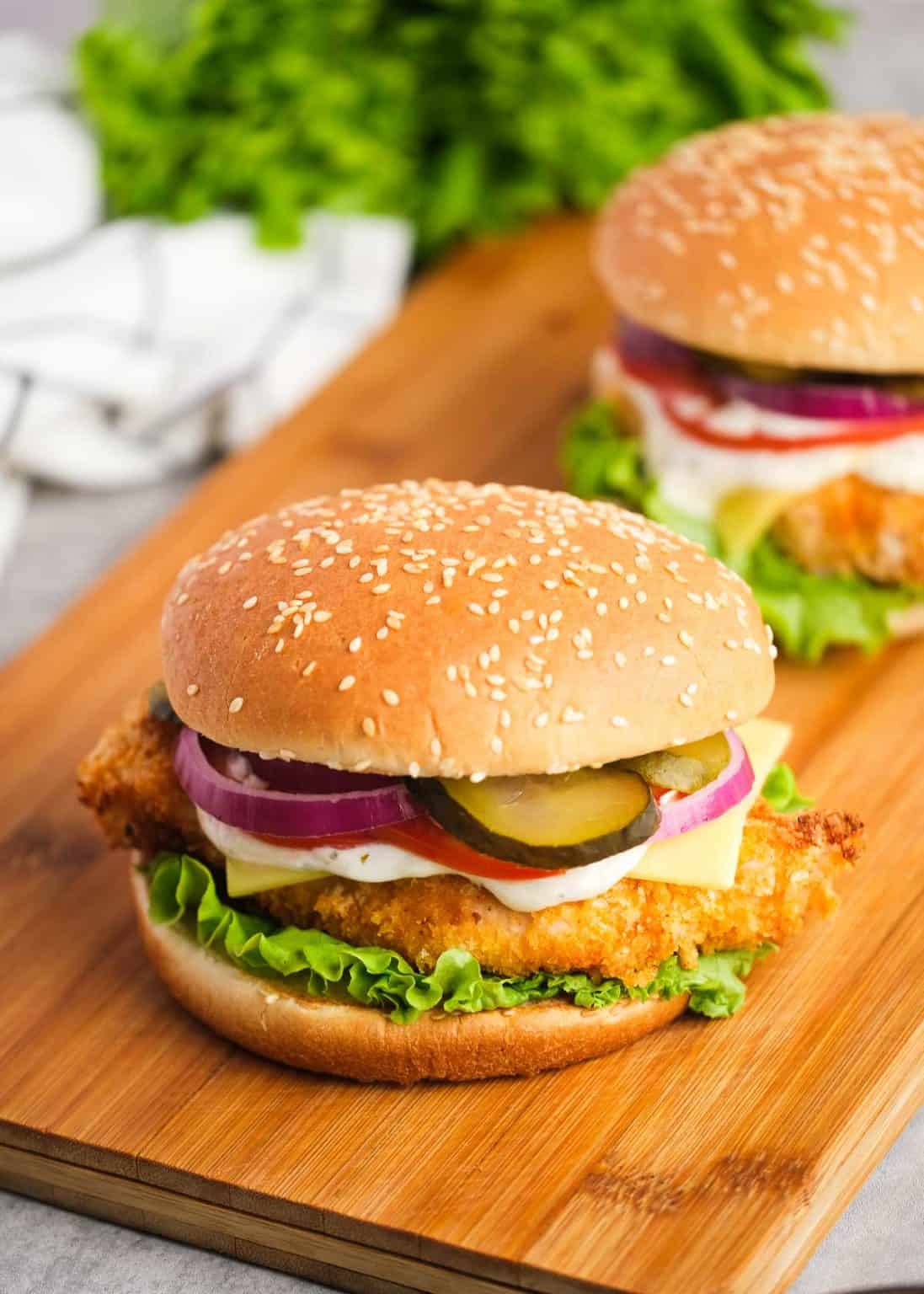 Air Fryer Crispy Chicken Sandwiches It Starts With Good Food