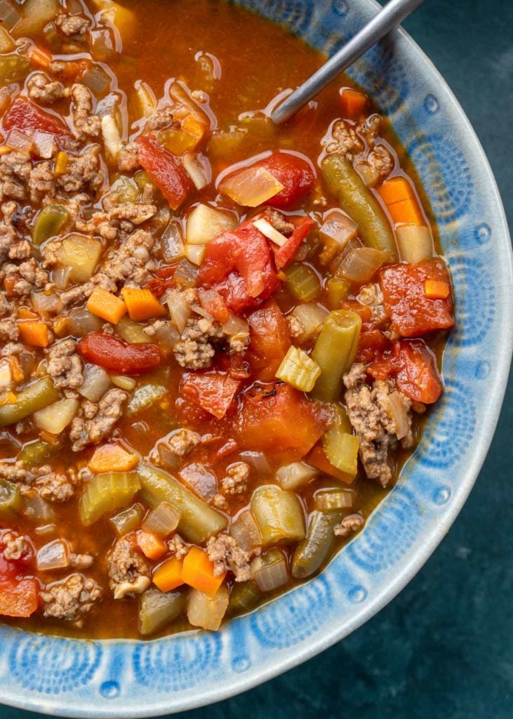 Hamburger Soup - It Starts With Good Food