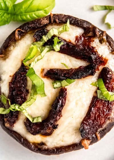 Vegetarian Stuffed Mushrooms - It Starts With Good Food