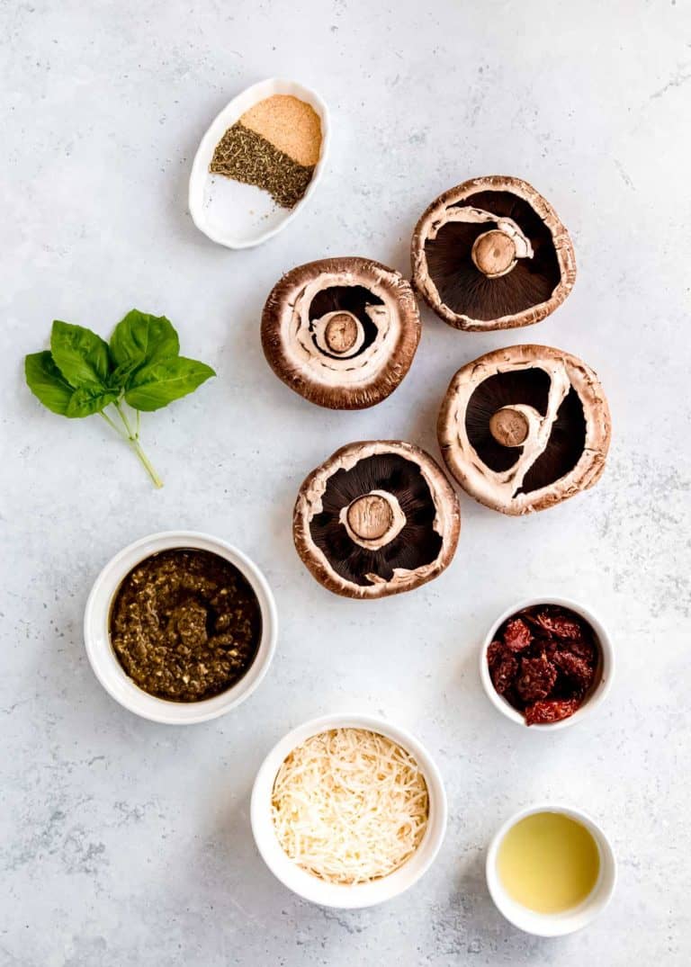 Vegetarian Stuffed Mushrooms - It Starts With Good Food