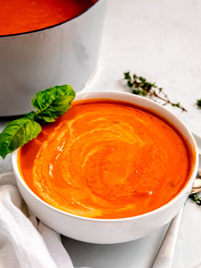 Roasted Red Pepper Soup Story