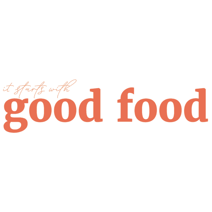 It Starts With Good Food logo